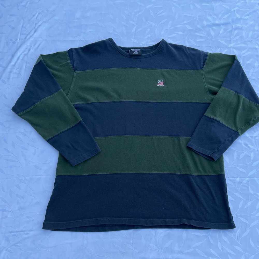 Ralph Lauren Polo Jeans Striped Sweater